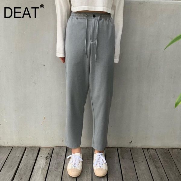 autumn and winter fashion casual solid color slim drawstring women loose wide leg pants nine point sg672 women's & capris, Black;white
autumn and winter fashion casual solid color slim drawstring women loose wide leg pants nine point sg672 women's & capris, Black;white