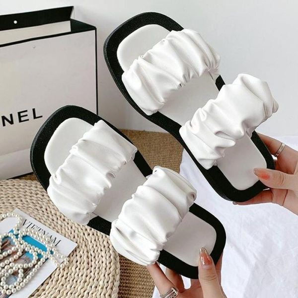 slippers 2021 summer square toe women's ladies pu leather shoes female flatform fashion pleated ytmtloy house zapato mujer, Black
slippers 2021 summer square toe women's ladies pu leather shoes female flatform fashion pleated ytmtloy house zapato mujer, Black