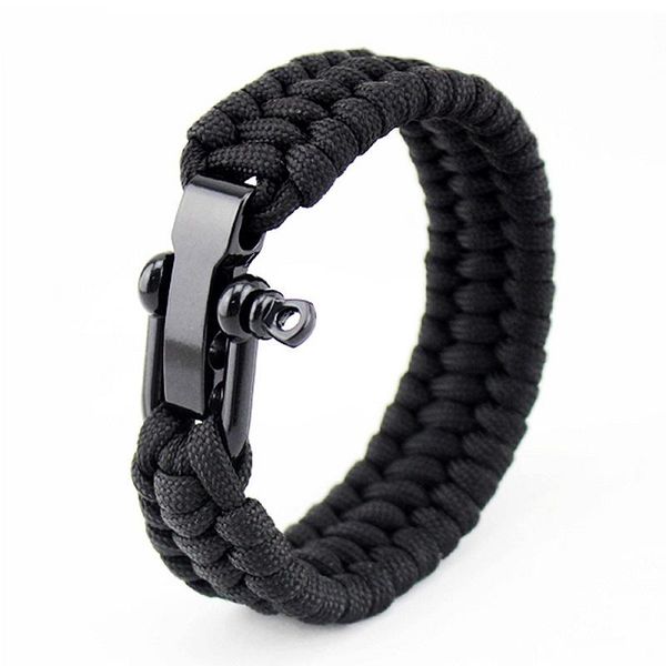 stainless steel buckle paracord bracelet emergency 550lbs rescue outdoor climbing rope parachute cord 20cm23cm gadgets
stainless steel buckle paracord bracelet emergency 550lbs rescue outdoor climbing rope parachute cord 20cm23cm gadgets