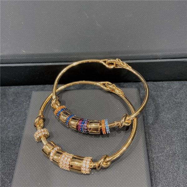 multicolor zircon stone moving round gold plated colorful multi circle lucky charm bracelet for women party jewelry bangle, Black
multicolor zircon stone moving round gold plated colorful multi circle lucky charm bracelet for women party jewelry bangle, Black