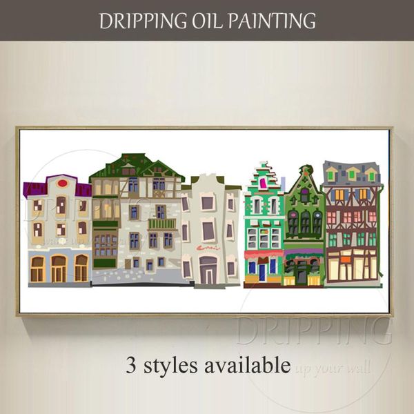 paintings artist hand-painted modern wall art building oil painting on canvas downtown city landscape
paintings artist hand-painted modern wall art building oil painting on canvas downtown city landscape