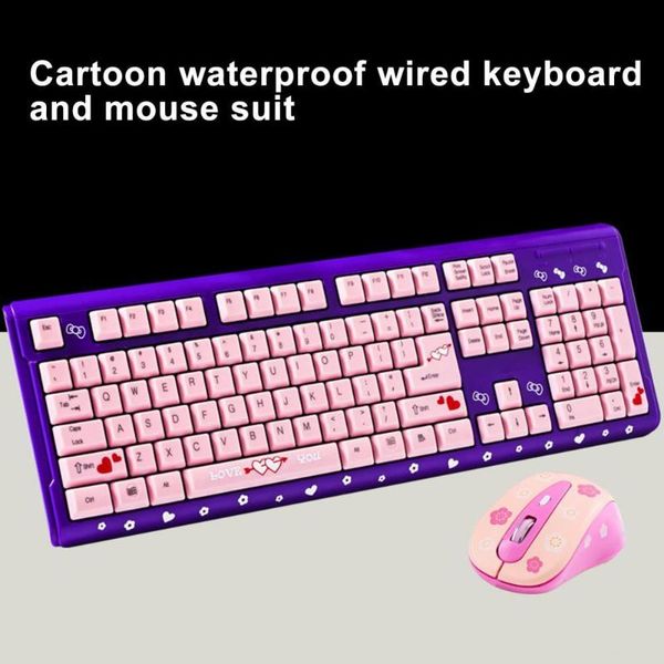 keyboard mouse combos cute wired 104 key cartoon cat office home computer usb girl heart pink mute set
keyboard mouse combos cute wired 104 key cartoon cat office home computer usb girl heart pink mute set