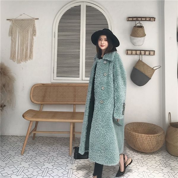 winter jacket women real fur sheep shearing coat lambswool long wool particles streetwear for ladies, Black
winter jacket women real fur sheep shearing coat lambswool long wool particles streetwear for ladies, Black