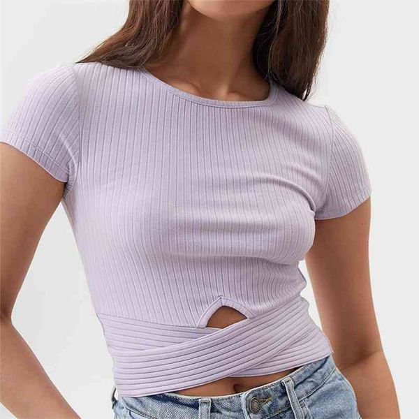 summer women's t-shirt casual solid color round neck short sleeve hollow slim knit 210430, White
summer women's t-shirt casual solid color round neck short sleeve hollow slim knit 210430, White