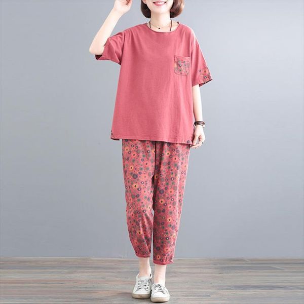 summer casual wear 2pcs set womens tracksuits plus size 5xl printed loose sports suit ladies short sleeve fat mother w22, Gray
summer casual wear 2pcs set womens tracksuits plus size 5xl printed loose sports suit ladies short sleeve fat mother w22, Gray