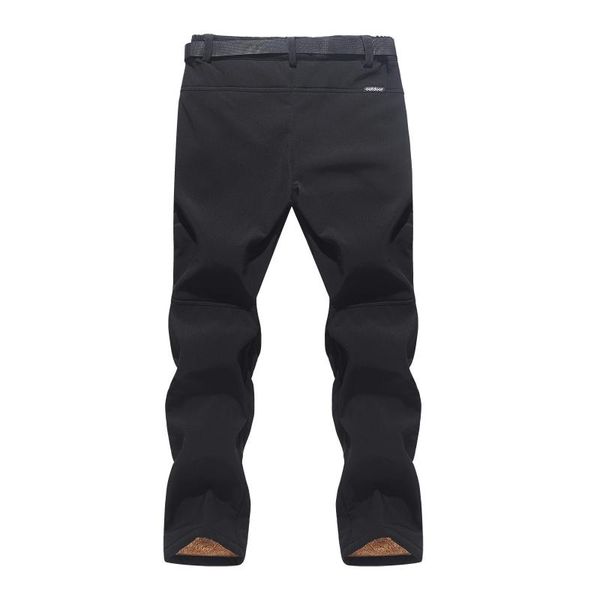 men's pants men plush thicken windproof oversize warm snow waterproof mountaineering travel plus velvet sports trousers for male, Black
men's pants men plush thicken windproof oversize warm snow waterproof mountaineering travel plus velvet sports trousers for male, Black
