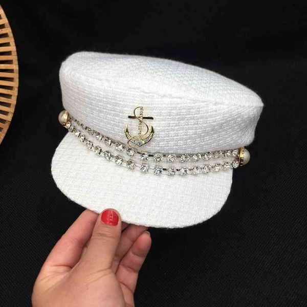hats & scarves sets early spring the small military hats wind letter han edition joker bright drill navy octagonal cap female ins, Blue;gray
hats & scarves sets early spring the small military hats wind letter han edition joker bright drill navy octagonal cap female ins, Blue;gray