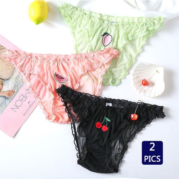 women's panties 2 pics summer cute fruit women fashion low waist lonely briefs s-xl underpants girls panty female net yarn lingerie, Black;pink
women's panties 2 pics summer cute fruit women fashion low waist lonely briefs s-xl underpants girls panty female net yarn lingerie, Black;pink