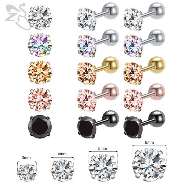 stud pairs/lot colored round cz crystal earring set 20g black gold color stainless steel cartilage piercing 3/4/5/6mm, Golden;silver
stud pairs/lot colored round cz crystal earring set 20g black gold color stainless steel cartilage piercing 3/4/5/6mm, Golden;silver