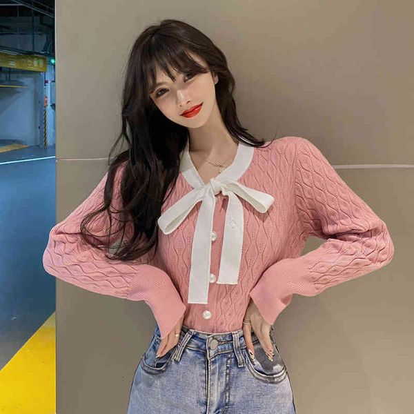 sweater long sleeve pullover, autumn and winter, sweet coat, women's 2021, White;black
sweater long sleeve pullover, autumn and winter, sweet coat, women's 2021, White;black