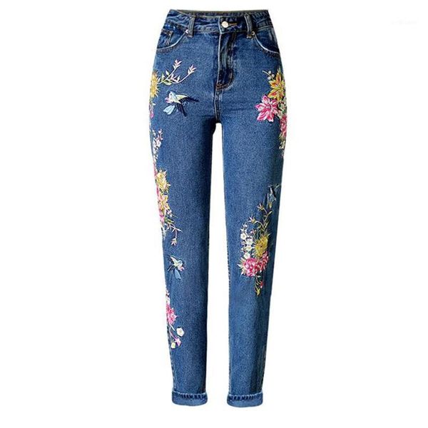 yiquanyimei fashion 3d embroidery women jeans high waist skinny woman straight denim jean pants women's, Blue
yiquanyimei fashion 3d embroidery women jeans high waist skinny woman straight denim jean pants women's, Blue