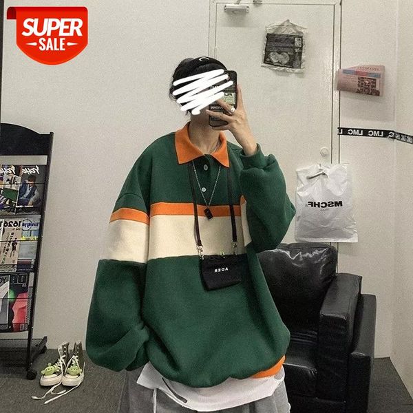 2020 men's loose lapel collar hoodies cotton clothes casual coats stitching color sweatshirts high-quality pullover m-2xl #mn6h, Black
2020 men's loose lapel collar hoodies cotton clothes casual coats stitching color sweatshirts high-quality pullover m-2xl #mn6h, Black