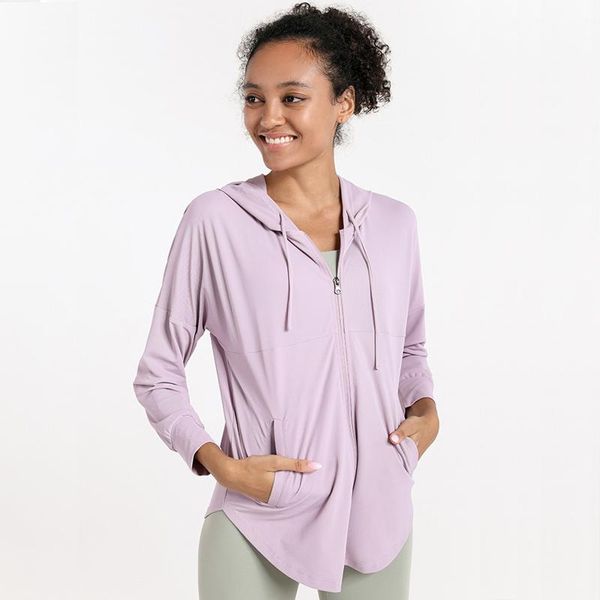 running jackets ice silk anti-sack clothing women's loose yoga fitness jacket hooded zipper cardigan long-sleeved sports outdoor sports, Black;red
running jackets ice silk anti-sack clothing women's loose yoga fitness jacket hooded zipper cardigan long-sleeved sports outdoor sports, Black;red