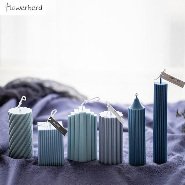 craft tools diy cylindrical wax scented acrylic candle mold creative vertical pattern threaded making plaster
craft tools diy cylindrical wax scented acrylic candle mold creative vertical pattern threaded making plaster