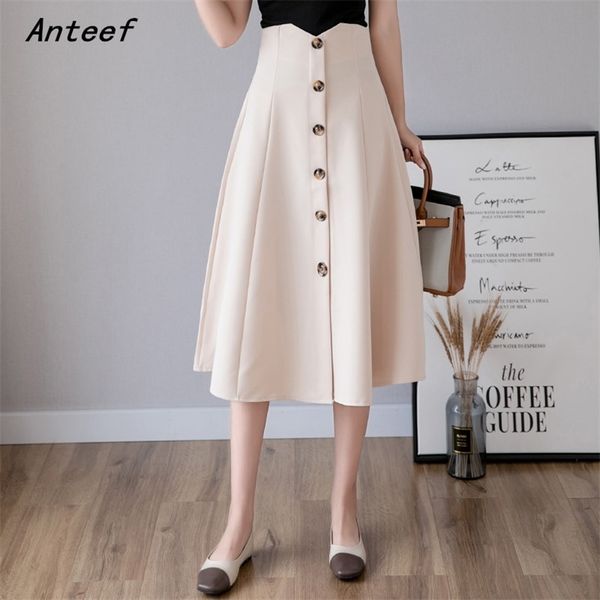 plus size vintage women high waist clothes summer spring casual loose midi skirts womens skirt saia streetwear 210517, Black
plus size vintage women high waist clothes summer spring casual loose midi skirts womens skirt saia streetwear 210517, Black