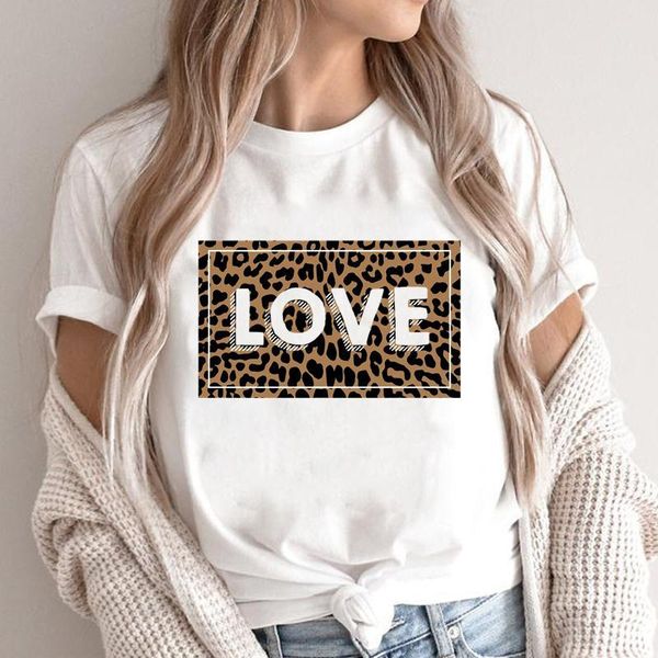 women's t-shirt women 90s cute leopard love beach short sleeve cartoon summer fashion tshirts clothes t ladies print tee clothing, White
women's t-shirt women 90s cute leopard love beach short sleeve cartoon summer fashion tshirts clothes t ladies print tee clothing, White