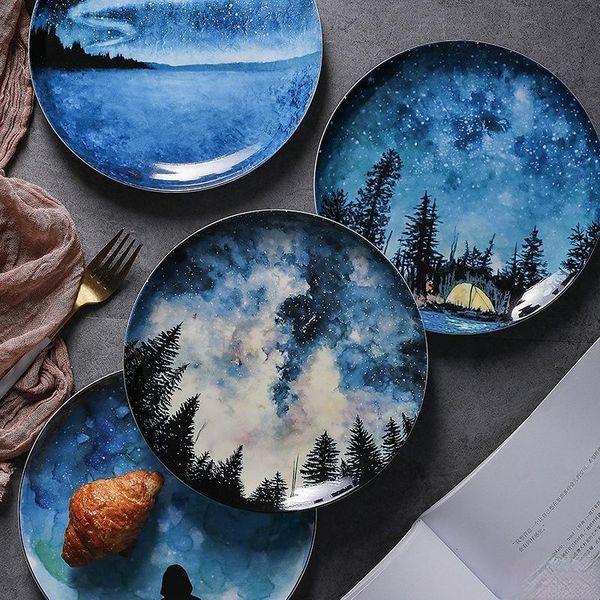 creative breakfast plate western steak snack fruit 8 inch star bone china dinner tableware dishes & plates
creative breakfast plate western steak snack fruit 8 inch star bone china dinner tableware dishes & plates