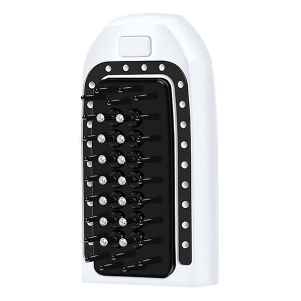 hair brushes 1pc portable creative comb vibrating negative ion anti-static detangling (white), Silver
hair brushes 1pc portable creative comb vibrating negative ion anti-static detangling (white), Silver