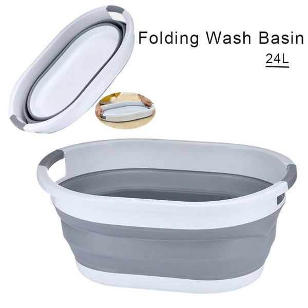 Folding Camping Wash Bucket Dirty Laundry Basket With Handle Basins Children Pet Bath Large Capacity Storage 24L & Organization
Folding Camping Wash Bucket Dirty Laundry Basket With Handle Basins Children Pet Bath Large Capacity Storage 24L & Organization