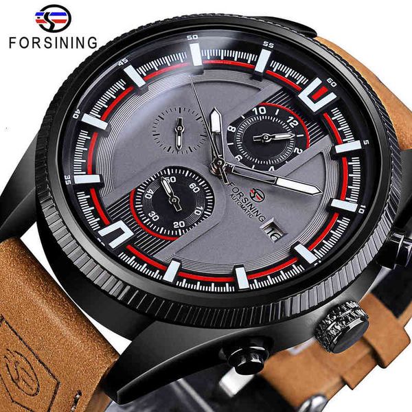 clock forsining sport automatic military leather mechanical s calendar classic men outdoor 3bar, Slivery;brown
clock forsining sport automatic military leather mechanical s calendar classic men outdoor 3bar, Slivery;brown