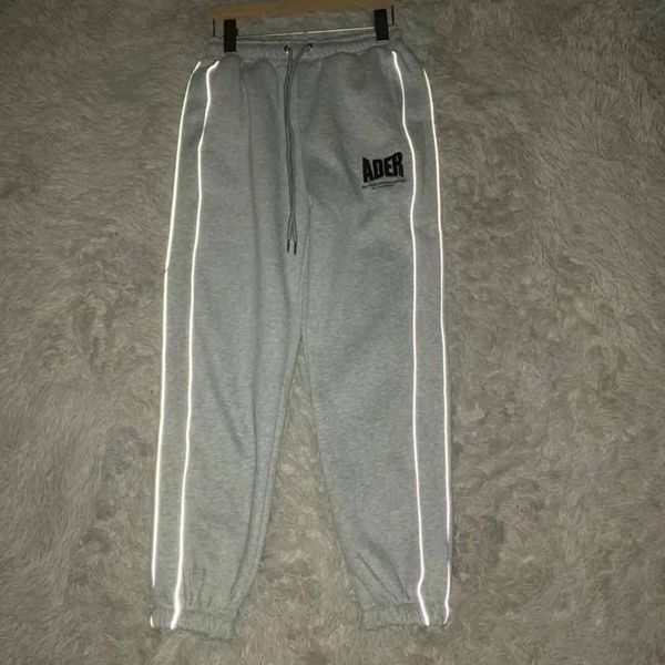 men's pants ader error sweatpant fleece women's reflective male stripe sweatpants oversize embroidery grip, Black
men's pants ader error sweatpant fleece women's reflective male stripe sweatpants oversize embroidery grip, Black