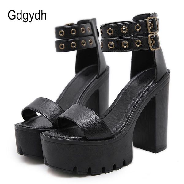 gdgydh rivets summer sandals woman high heels 2021 arrival soft leather ladies shoes platform zipper comfortable, Black
gdgydh rivets summer sandals woman high heels 2021 arrival soft leather ladies shoes platform zipper comfortable, Black