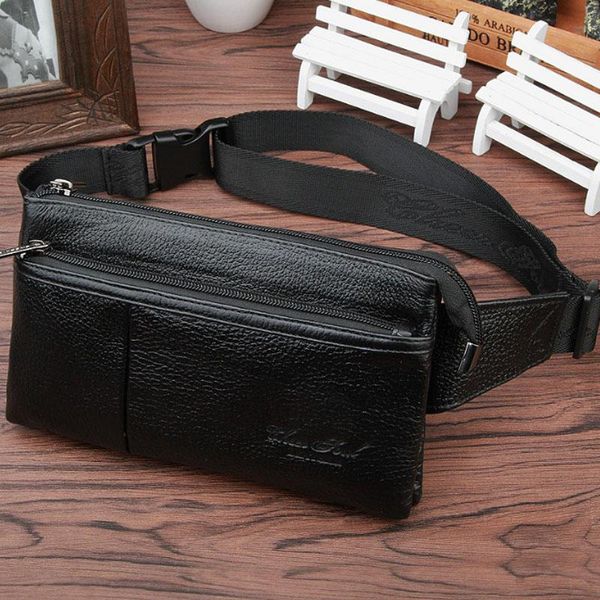 men fanny waist bag genuine leather motion casual mobile phone purse bags sling chest
men fanny waist bag genuine leather motion casual mobile phone purse bags sling chest