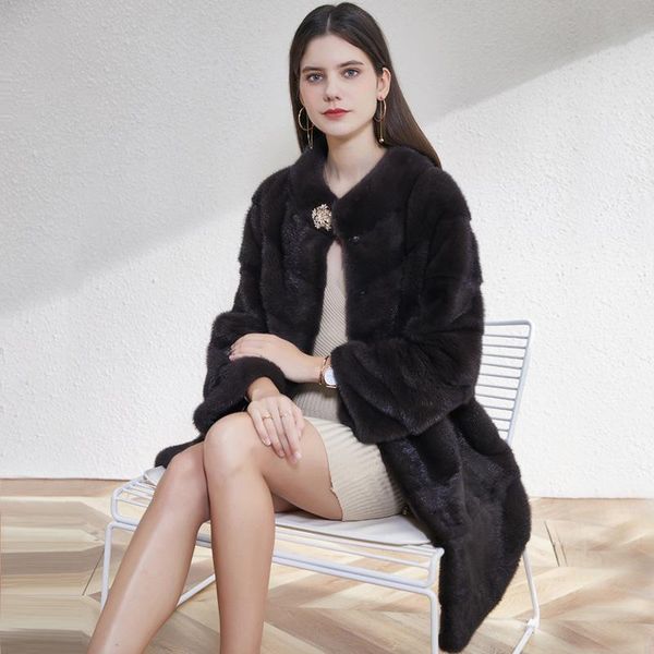 women's fur & faux natural coats winter women mink coat female genuine leather jackets ladies oversize warm thick detachable long 2021, Black
women's fur & faux natural coats winter women mink coat female genuine leather jackets ladies oversize warm thick detachable long 2021, Black