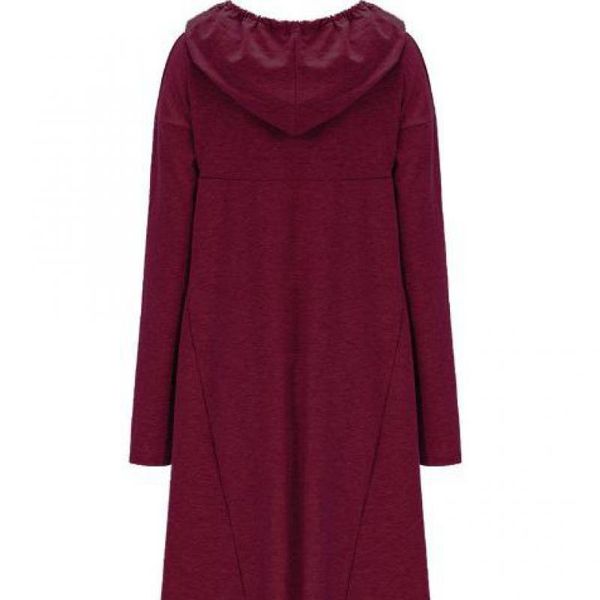 women's hoodies & sweatshirts zuolunouba 2021 solid color irregular long casual loose kangaroos pocket sweatshirt women pullovers hoode, Black
women's hoodies & sweatshirts zuolunouba 2021 solid color irregular long casual loose kangaroos pocket sweatshirt women pullovers hoode, Black