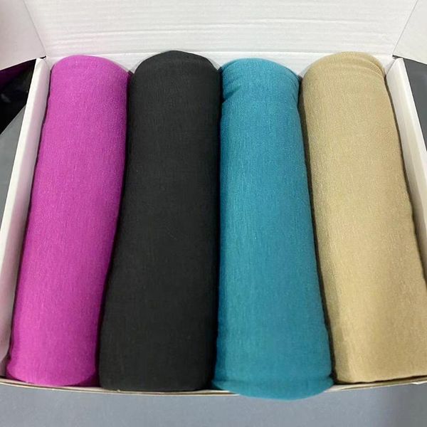 scarves muslim jersey hijab scarf women solid color islamic long shawls wraps musulman headscarf foulard femme box gift, Blue;gray
scarves muslim jersey hijab scarf women solid color islamic long shawls wraps musulman headscarf foulard femme box gift, Blue;gray