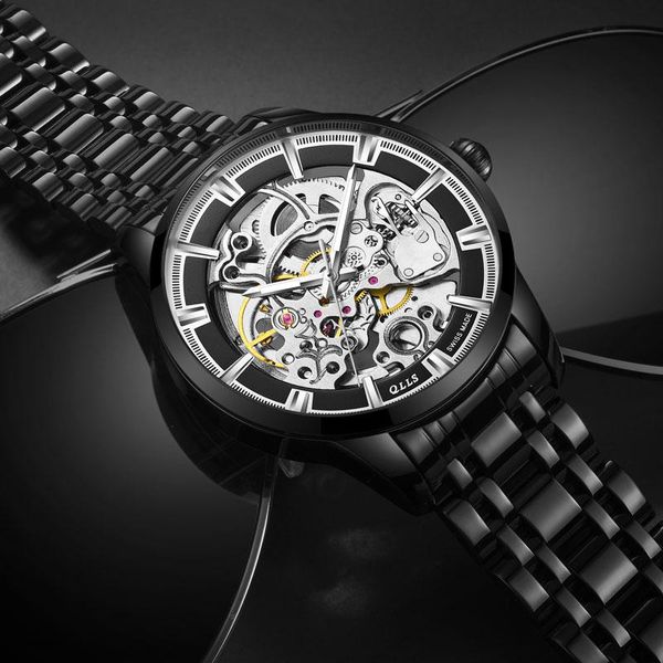 wristwatches men's automatic mechanical wristwatch waterproof luminous hollow design stainless steel watchband fashion male clock, Slivery;brown
wristwatches men's automatic mechanical wristwatch waterproof luminous hollow design stainless steel watchband fashion male clock, Slivery;brown