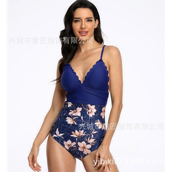 women's floral print halter bikini set push-up bandage pad one piece swimsuit two-piece suits
women's floral print halter bikini set push-up bandage pad one piece swimsuit two-piece suits