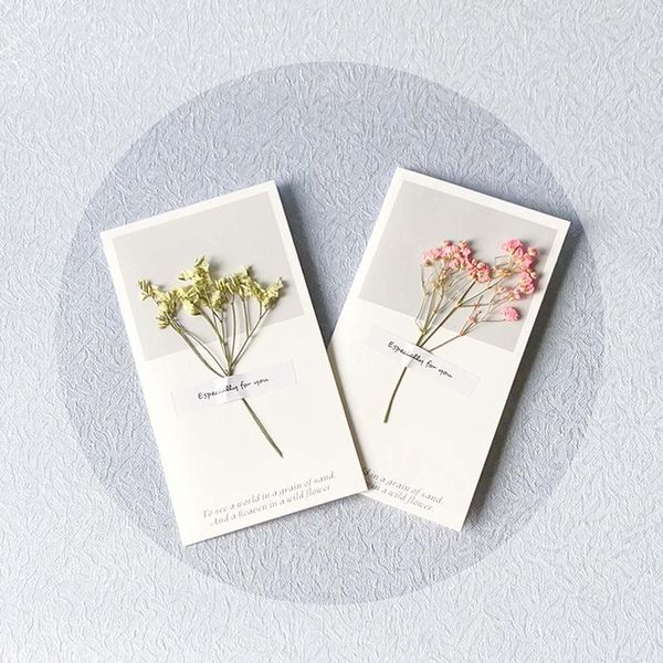 greeting cards 5pcs 9colors diy dried flower card gypsophila decoration blessing thank you handwritten invitations postcards
greeting cards 5pcs 9colors diy dried flower card gypsophila decoration blessing thank you handwritten invitations postcards