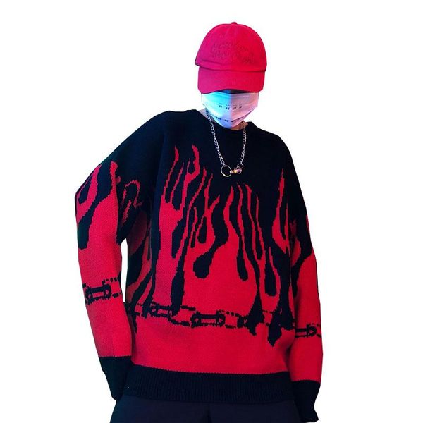 oversize knitted batwing sleeve women sweater winter flame print sweaters female europe style long casual loose pullovers ok442 women's, White;black
oversize knitted batwing sleeve women sweater winter flame print sweaters female europe style long casual loose pullovers ok442 women's, White;black