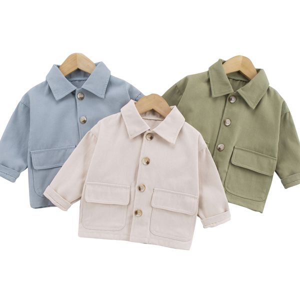 toddler girls coat outerwear solid color girls coats casual style kids jacket spring autumn children's clothing girl 210412, Blue;gray
toddler girls coat outerwear solid color girls coats casual style kids jacket spring autumn children's clothing girl 210412, Blue;gray