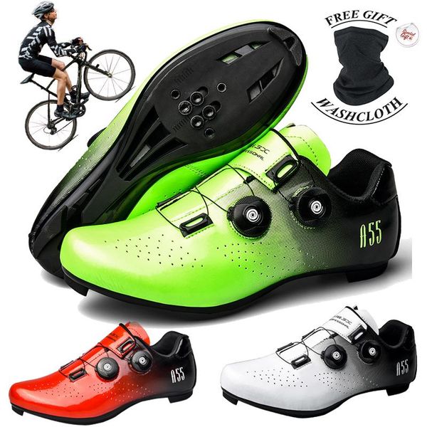 professional bicycle shoes ultra light speed self-locking racing women road outdoor mountain men cycling footwear, Black
professional bicycle shoes ultra light speed self-locking racing women road outdoor mountain men cycling footwear, Black