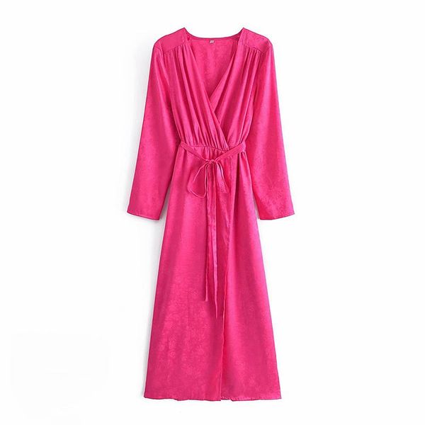 casual dresses yenkye autumn women rose red jacquard wrap long dress cross v neck sleeve a-line party vestido, Black;gray
casual dresses yenkye autumn women rose red jacquard wrap long dress cross v neck sleeve a-line party vestido, Black;gray
