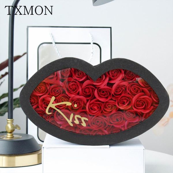 net red tanabata valentine's day bouquet gift box floral companion holding simulation rose flower packaging kiss lip decorative flowers
net red tanabata valentine's day bouquet gift box floral companion holding simulation rose flower packaging kiss lip decorative flowers