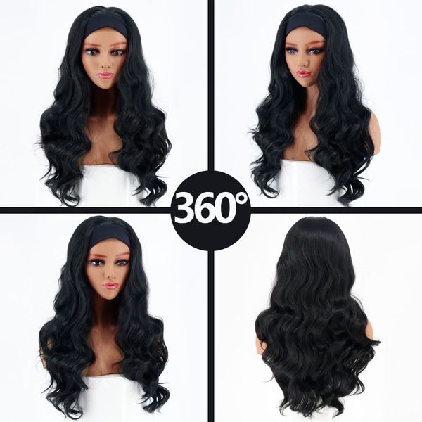 long wavy headband wig for black women none replacement body wave synthetic headwraps hair new fashionfactory direct
long wavy headband wig for black women none replacement body wave synthetic headwraps hair new fashionfactory direct