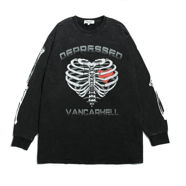 women's hoodies & sweatshirts streetwear skeleton skull letter print women pullover rock hip hop goth men's solid color casual hoo, Black
women's hoodies & sweatshirts streetwear skeleton skull letter print women pullover rock hip hop goth men's solid color casual hoo, Black
