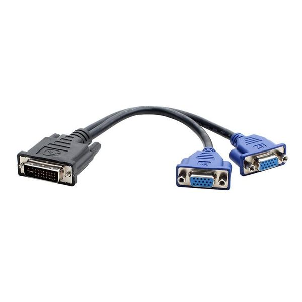 dvi-i 24+5 pin male to 2 vga female splitter monitor video adapter cable cord cables & connectors
dvi-i 24+5 pin male to 2 vga female splitter monitor video adapter cable cord cables & connectors