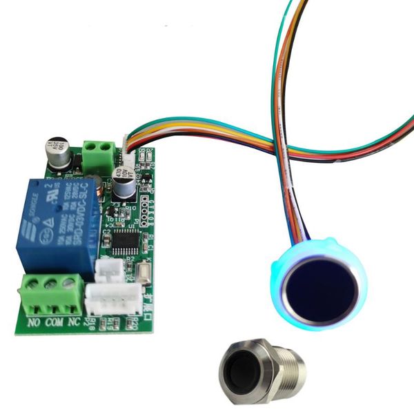 fingerprint access control reader board dc 12v 24v electric switch recognition module electronic lock controller 
fingerprint access control reader board dc 12v 24v electric switch recognition module electronic lock controller