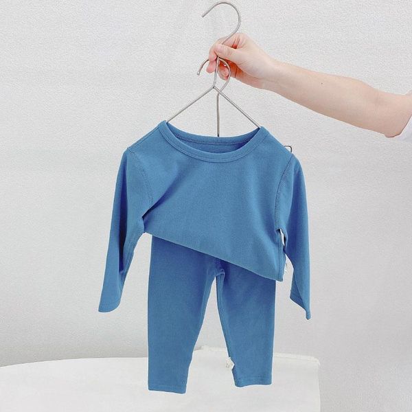 clothing sets children's suits spring and autumn home service boys girls pajamas solid color, White
clothing sets children's suits spring and autumn home service boys girls pajamas solid color, White