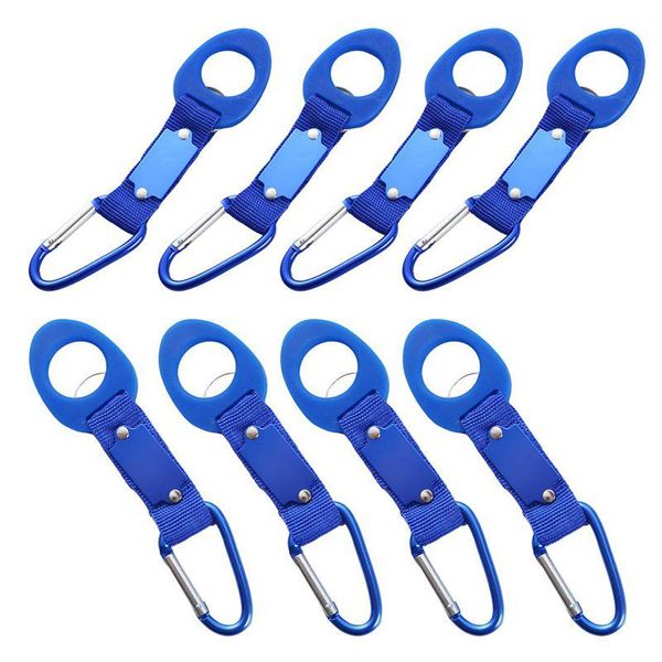 water bottle 8 pack silicone holder hook w/ key ring - hanging buckle mineral clip drink for outdoor
water bottle 8 pack silicone holder hook w/ key ring - hanging buckle mineral clip drink for outdoor