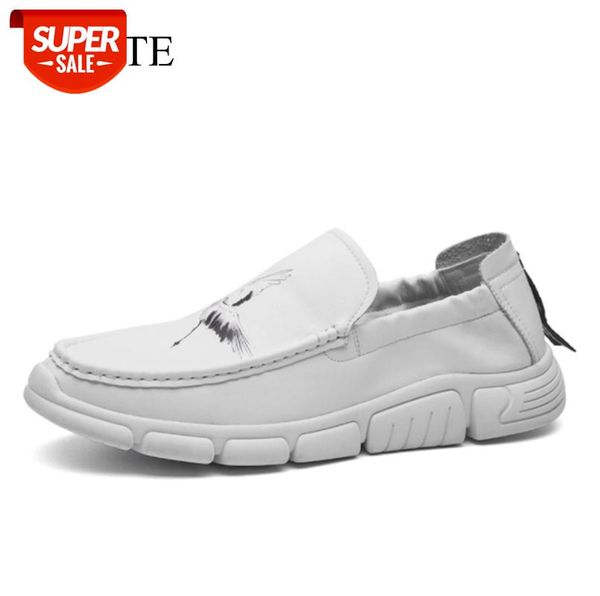 wotte 2020 spring summer new men's casual shoes white color men fashion comfortable male slip on walker peak #fs21
wotte 2020 spring summer new men's casual shoes white color men fashion comfortable male slip on walker peak #fs21
