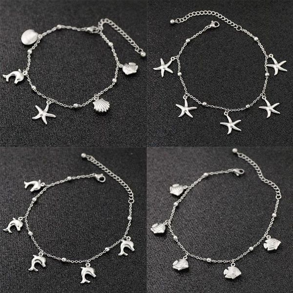 anklets allergy stainless steel ankle bracelet for women star fish shell charm on leg girls foot chains anklet jewelry, Red;blue
anklets allergy stainless steel ankle bracelet for women star fish shell charm on leg girls foot chains anklet jewelry, Red;blue