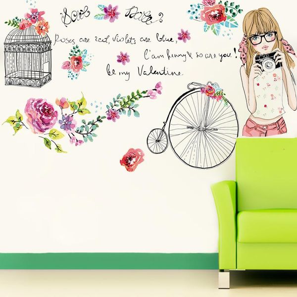 wall stickers girls creative youth bedroom dorm home decorative removable waterproof self adhesive pvc decals poster
wall stickers girls creative youth bedroom dorm home decorative removable waterproof self adhesive pvc decals poster