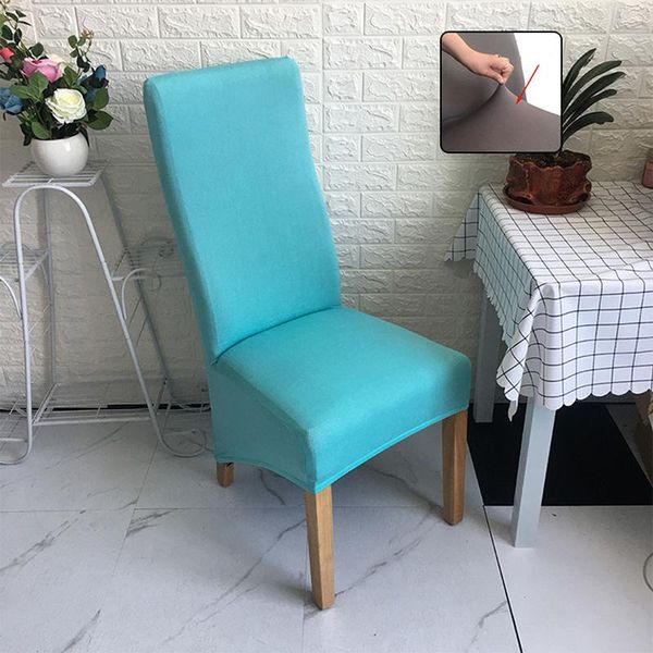 chair covers large dining cover stretch spandex elastic long back slipcover case for chairs kitchen banquet housse de chaise 
chair covers large dining cover stretch spandex elastic long back slipcover case for chairs kitchen banquet housse de chaise
