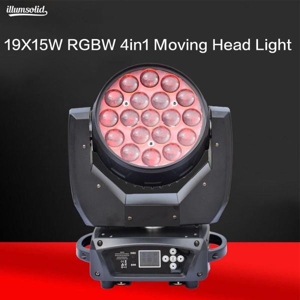 effects led moving head light 19x15w rgbw 4in1 washing stage effect dj equipment
effects led moving head light 19x15w rgbw 4in1 washing stage effect dj equipment