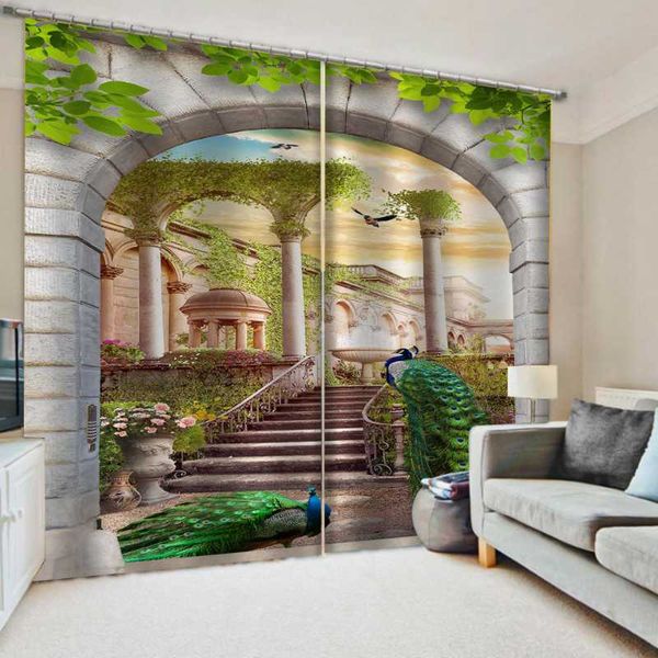 curtain & drapes europe building 3d stereoscopic curtains bedroom living room windproof thickening blackout fabric
curtain & drapes europe building 3d stereoscopic curtains bedroom living room windproof thickening blackout fabric